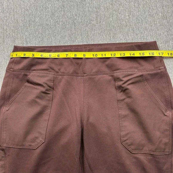 Carhartt Fitted Pants Purple Women's Large (12-14) Pull On Double Knee 102482 - Picture 7 of 12